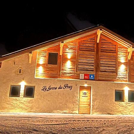 מלון לה קונטמין מונז'ואה La Ferme Du Praz מראה חיצוני תמונה