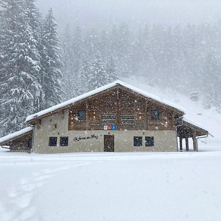 מלון לה קונטמין מונז'ואה La Ferme Du Praz מראה חיצוני תמונה