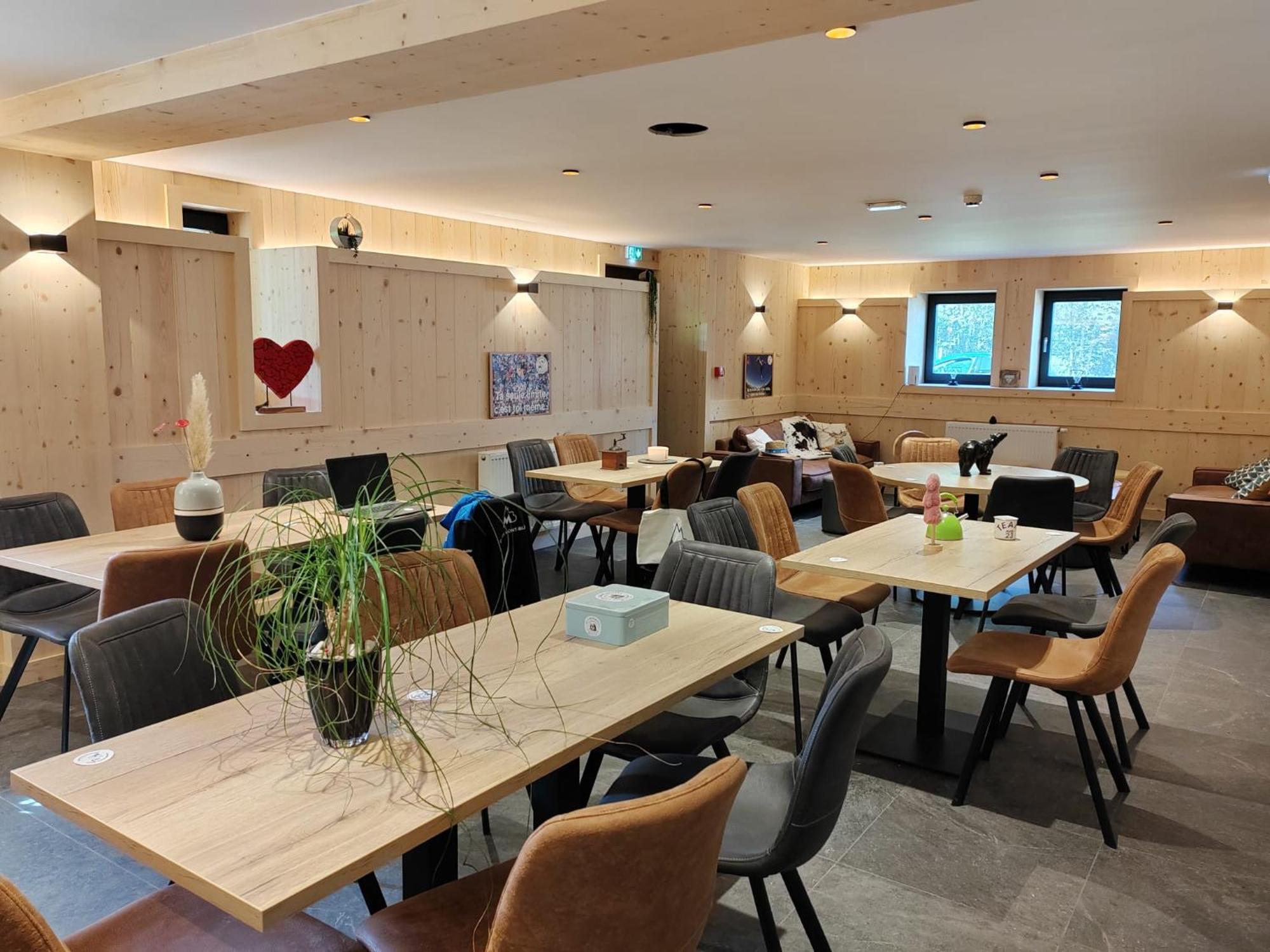 מלון לה קונטמין מונז'ואה La Ferme Du Praz מראה חיצוני תמונה