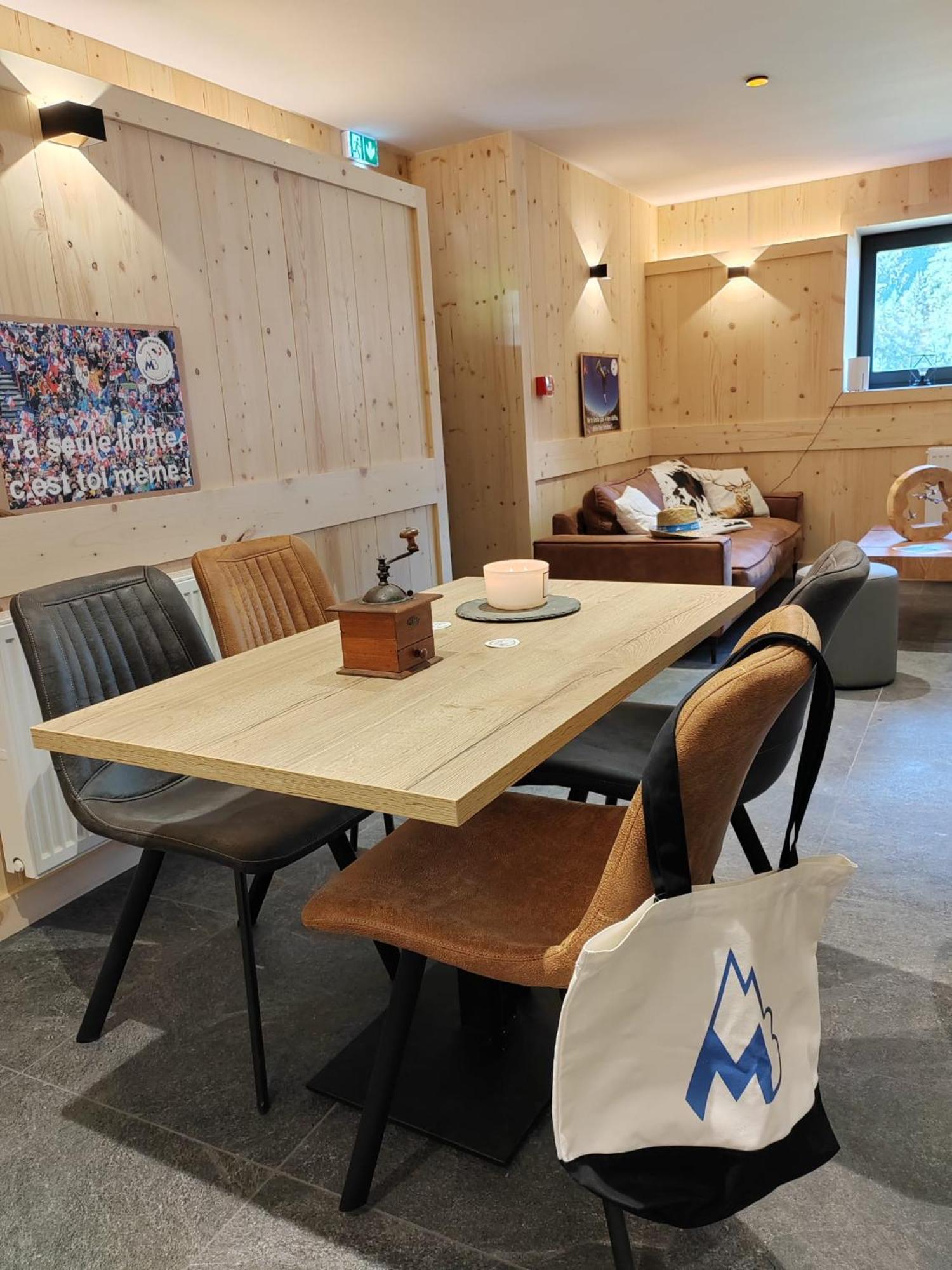 מלון לה קונטמין מונז'ואה La Ferme Du Praz מראה חיצוני תמונה