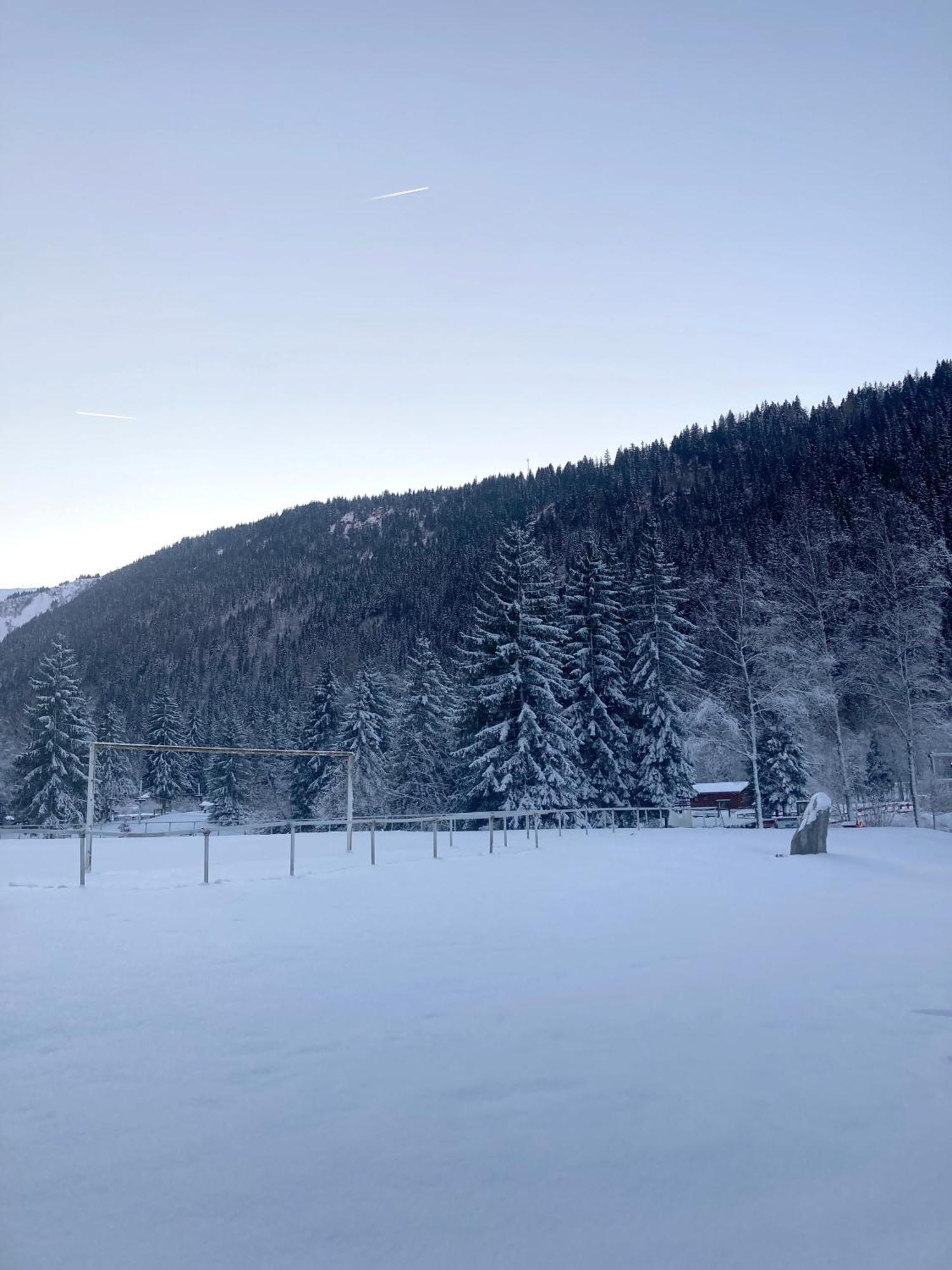מלון לה קונטמין מונז'ואה La Ferme Du Praz מראה חיצוני תמונה