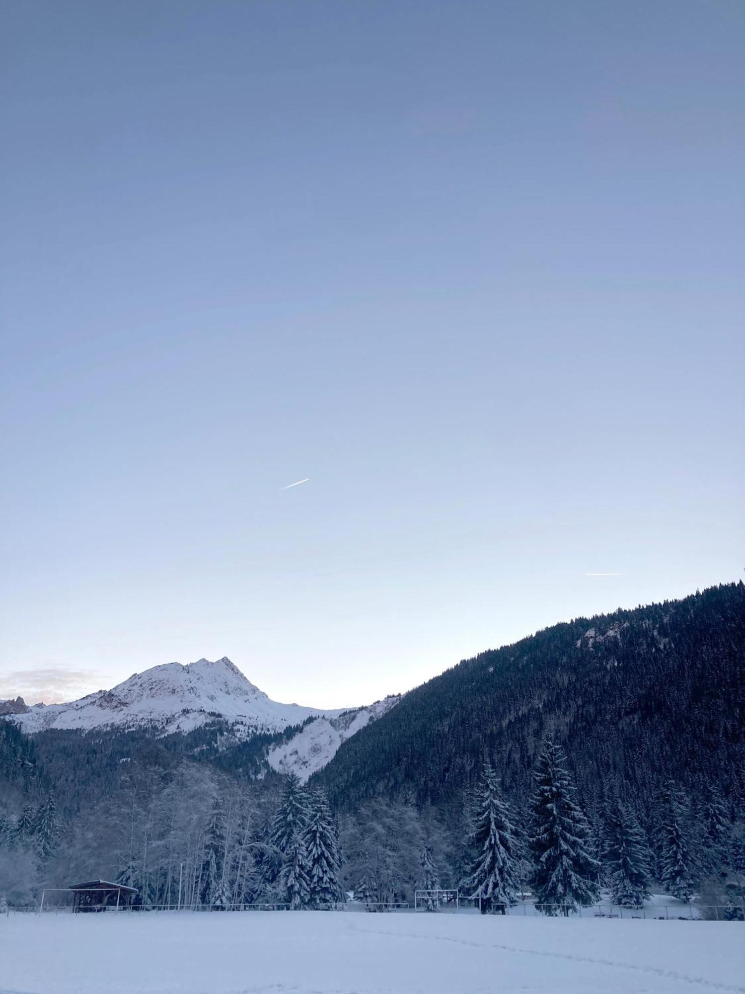 מלון לה קונטמין מונז'ואה La Ferme Du Praz מראה חיצוני תמונה
